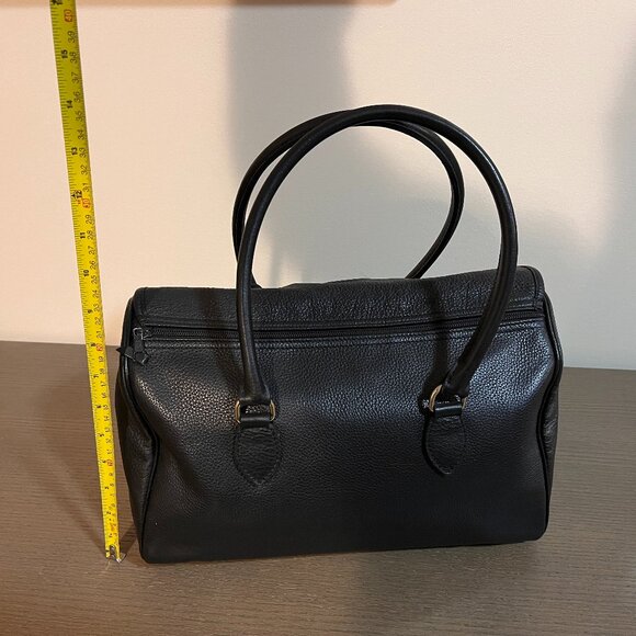 Rare longchamp Grain Leather Bag - Picture 10 of 11